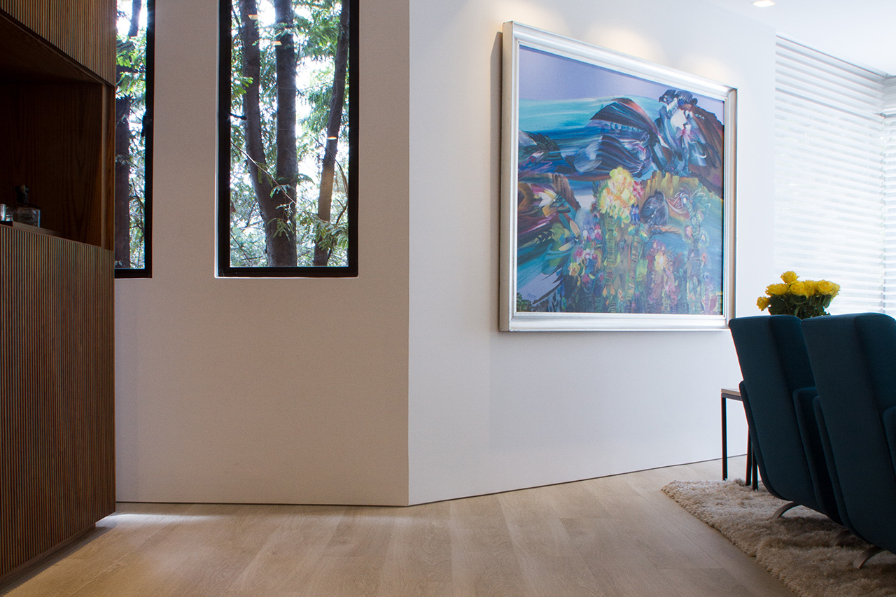 Piso de VINYL-PVC de Alta Especificación - Roble Lavado Beige