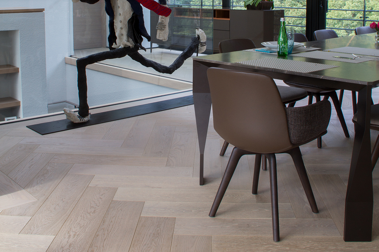 Piso de Ingeniería de Alta Especificación - Roble Europeo Royal White | Star White